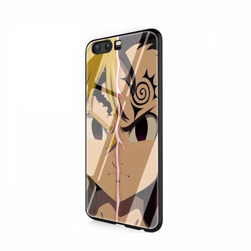 G10 Телефон EWAU seven deadly sins из закаленного стекла чехол для Huawei P10 P20 P30 Lite Pro P Smart - Цвет: G10
