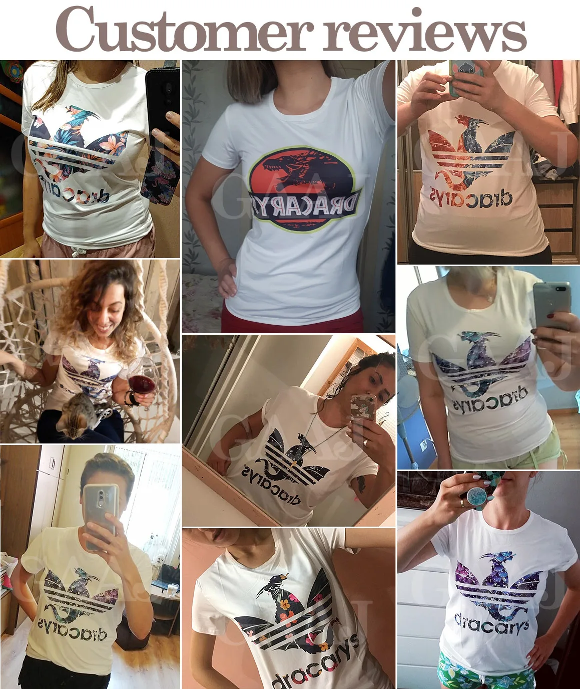 Женская футболка Мама Драконов Khaleesi подарок s GOT Mon | одежда