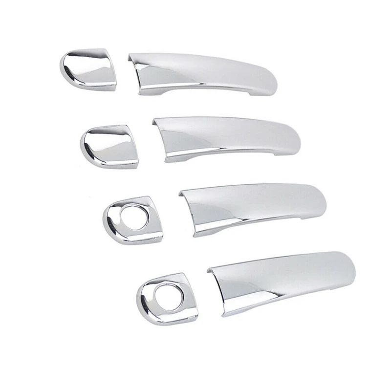 Хромированная накладка на дверную ручку с 2 отверстиями для ключа Golf 4 Jetta4 Mk4 Passat B5