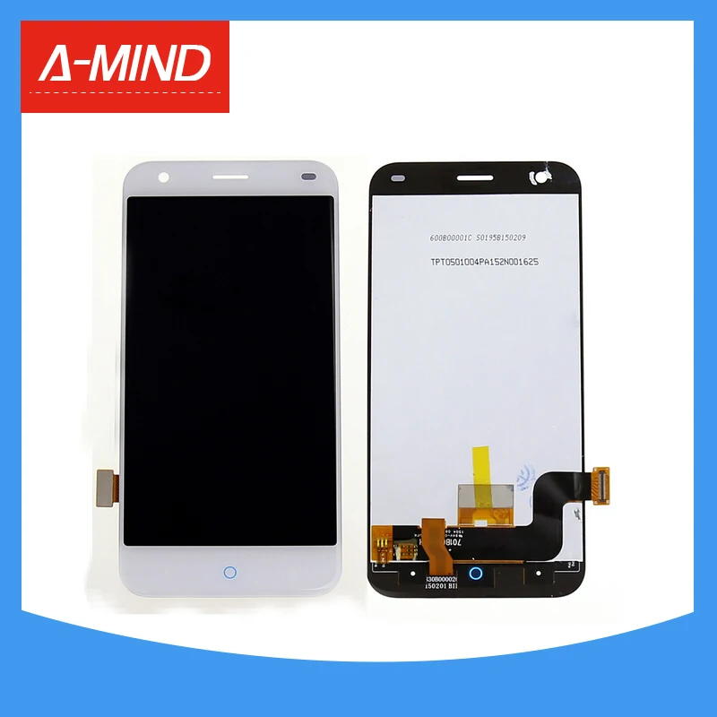 

For ZTE Blade S6 White Full LCD Display Touch Panel Screen Glass Assembly