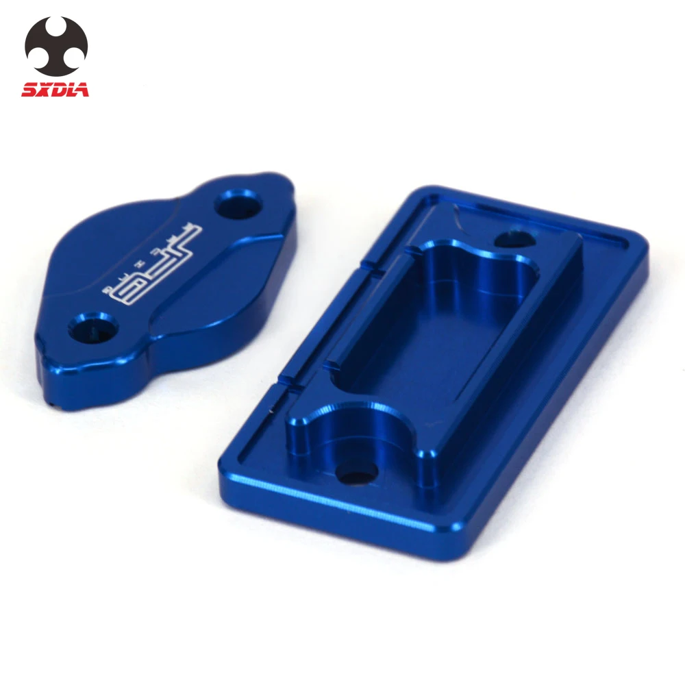 

Motorcycle CNC Front And Rear Brake Reservoir For Yamaha YZ125 250 YZ450F 2003-2007 YZ250F WR250F 2003-2016 WR450F 2004-2015