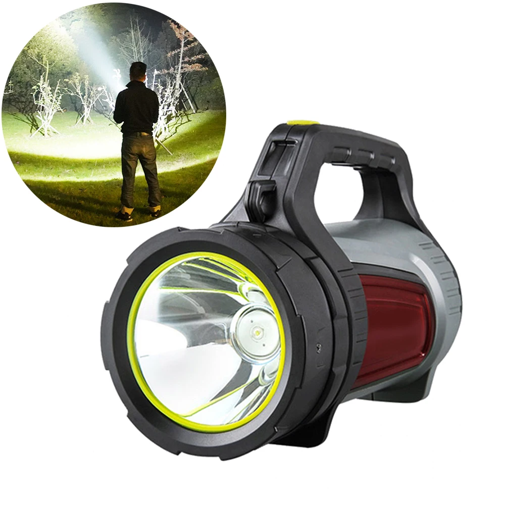 Суперъяркий ручной портативный USB Перезаряжаемый фонарик мощностью 10 Вт