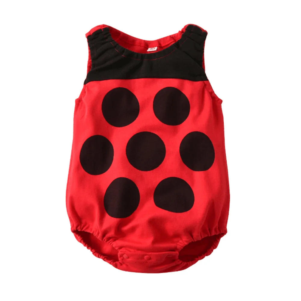 Комбинезон с принтом Жук на Хэллоуин одежда для малышей жилет длинными рукавами