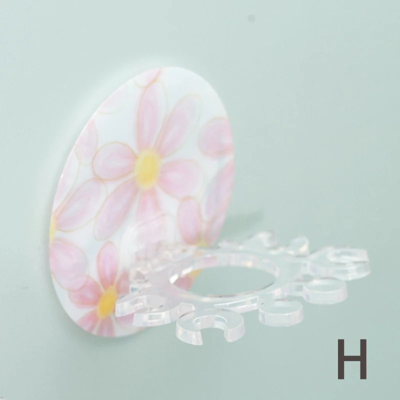 

1Pc Self-adhesive Wall Mount Toothbrush Holder Storage Holder Bathroom Shelves