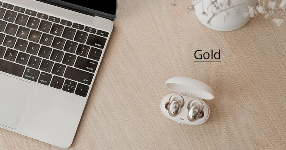 1 еще E1026BT стильные настоящие беспроводные TWS наушники Bluetooth 5,0 наушники-вкладыши E1026BT-I Bean с поддержкой aptX ACC с микрофоном