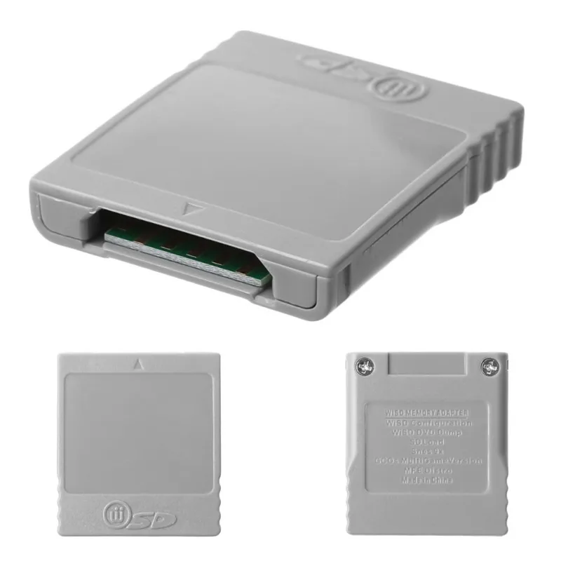 Адаптер для карты памяти SD на WII Nintendo Wii адаптер конвертер кардридер GC GameCube |