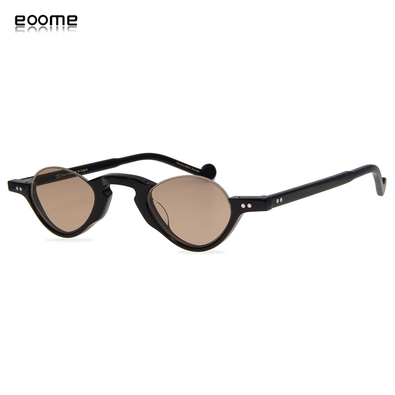 Маленький овальной формы солнцезащитных очков высокого качества ручной работы