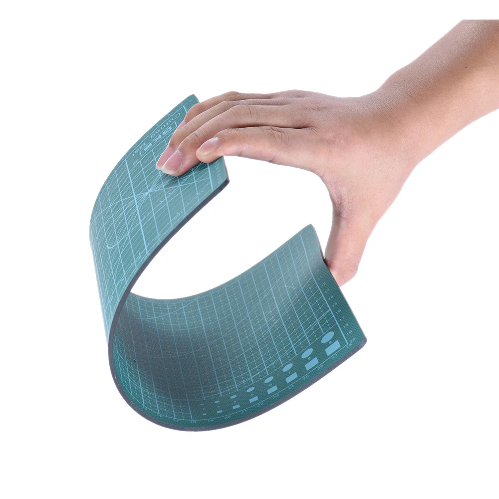 

GKS High Quality Multipurpose Self Healing Builders Double-Sided PVC A4 Cutting Mat 22cm * 30cm * 0.3cm Green