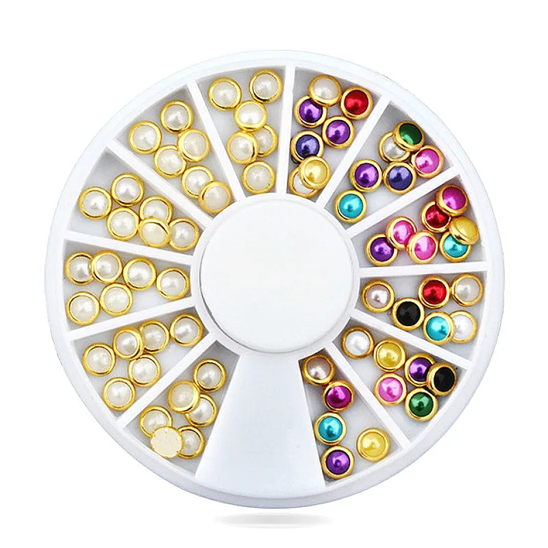 1box Shine Rhinestones Crystal Clear AB Non Hotfix Flatback Nail Rhinestoens For Clothes Nails 3D Art Decoration | Украшения и