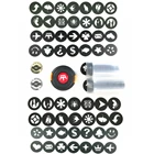 Набор инструментов 72 в 1, крышка для объектива с эффектом боке, для художественной романтической ночной сцены, фотообъективов Canon, Nikon Yongnuo