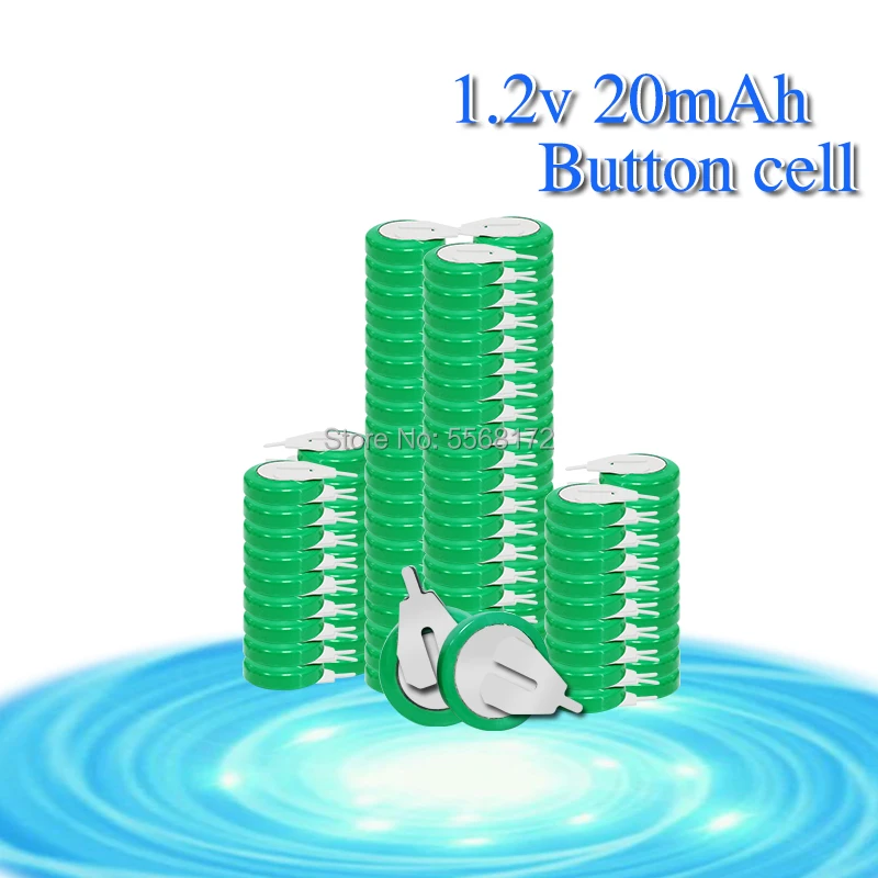 10-100 шт. перезаряжаемая литий-полимерная аккумуляторная батарея 1 2 в 20 мАч |