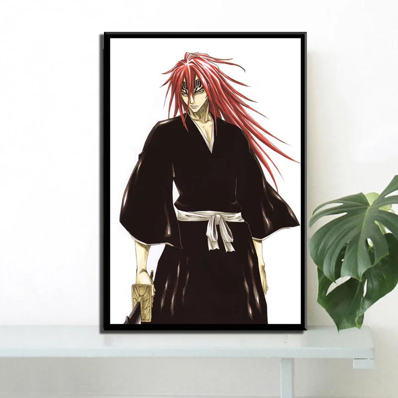 Лидер продаж японское аниме Kurosaki Ichigo художественная роспись Шелковый Холст