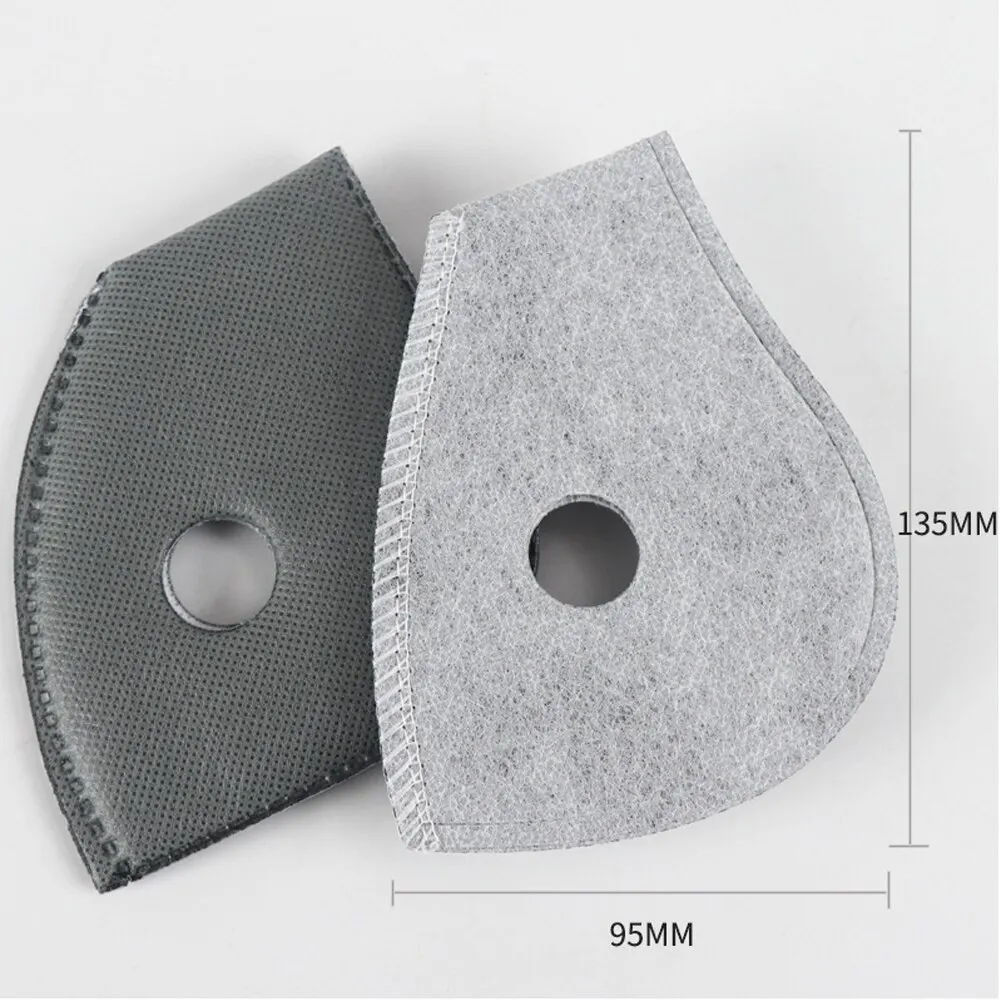 10 шт. фильтр маски с активированным углем для велосипедных масок крышка клапана