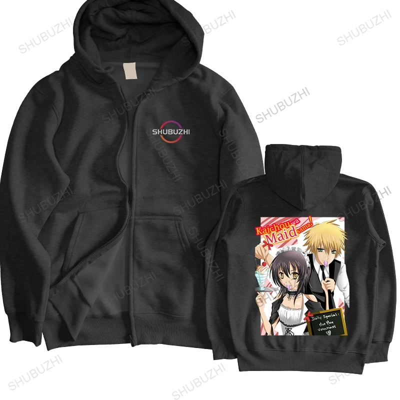 

nwe brand fall winter hoodie mens high quality sweatshirt New Maid Sama Anime Tv Show Poster shubuzhi cotton hoody for boys