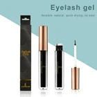 Клей для ресниц SEXYSHEEP, белые, Черные Портативные накладные ресницы, клей для ресниц, образец клея, аксессуары для косметики