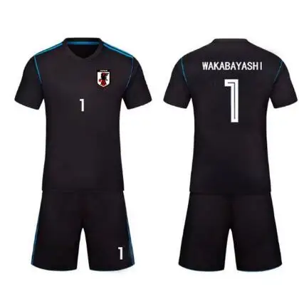 1 cos капитан Цубаса Wakabayashi Genzo для футбола, из джерси костюм униформа быстросохнущая ткань Пижама-комбинезон для детей, размер Косплэй костюм - Цвет: 1