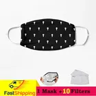 Похоронная маска на лицо с принтом божья коровка-Jojo часть 5