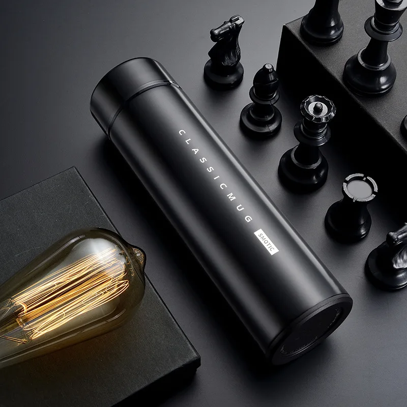 

High grade insulated cup 316 stainless steel men's business portable women's water cup custom lettering tea cup