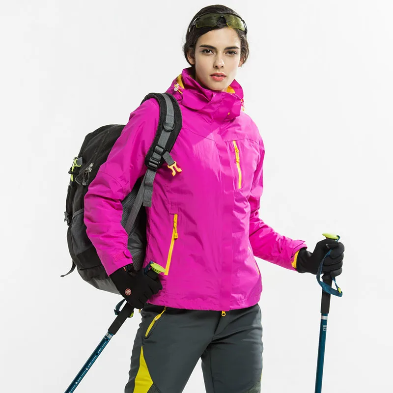 Лыжная куртка Мужская и женская водонепроницаемая ветрозащитная утепленная