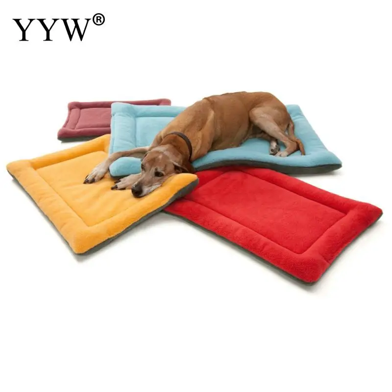 

Pet Dog Cat Nest Bed Blanket Mat Cloth Cotton Soft Pets Carpet Mats Blankets Dog Accessories Pet Products For Dog Cats Gift