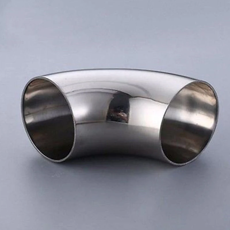 

1pcs Car Exhaust Pipe Stainless Steel Fitting Weldable 90° Bend Accessory Universal Tool 2 Inch/51mm Set High Quality Accessory