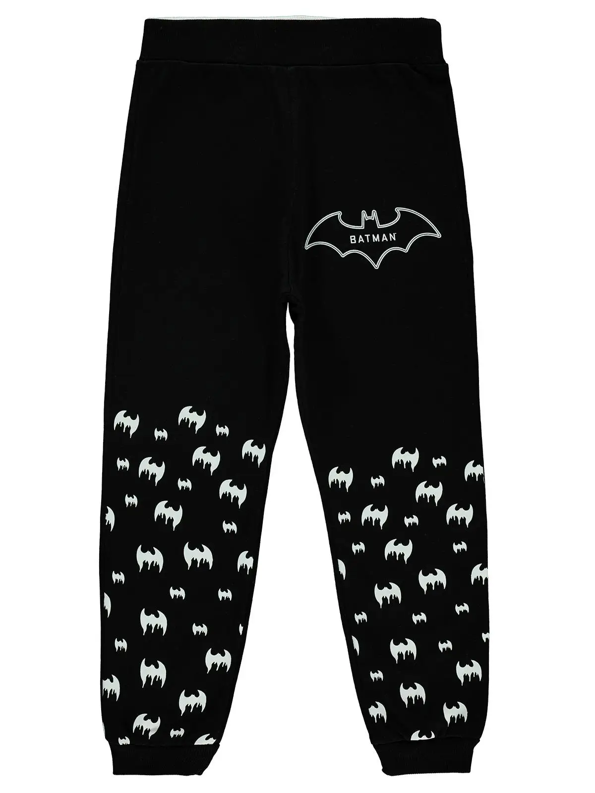 Мужские спортивные брюки с Бэтменом цвет черный | Детская одежда и обувь
