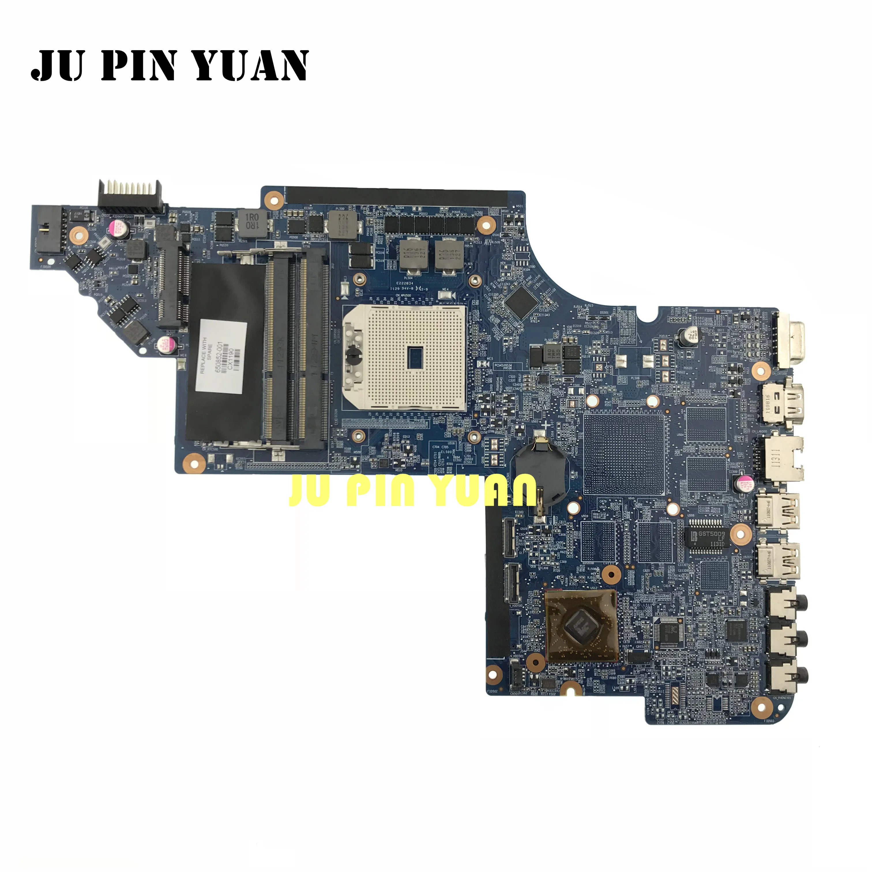 

Материнская плата для ноутбука 650852-001 A70M для HP Pavilion DV6 DV7 DV6-6000 DV6Z-6100 Series протестирована и работает идеально