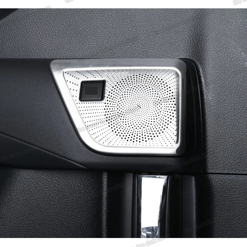 

lsrtw2017 car roof door sound cover trims for toyota alphard vellfire 2015 2016 2017 2018 2019 2020 2021 30 accessories speaker