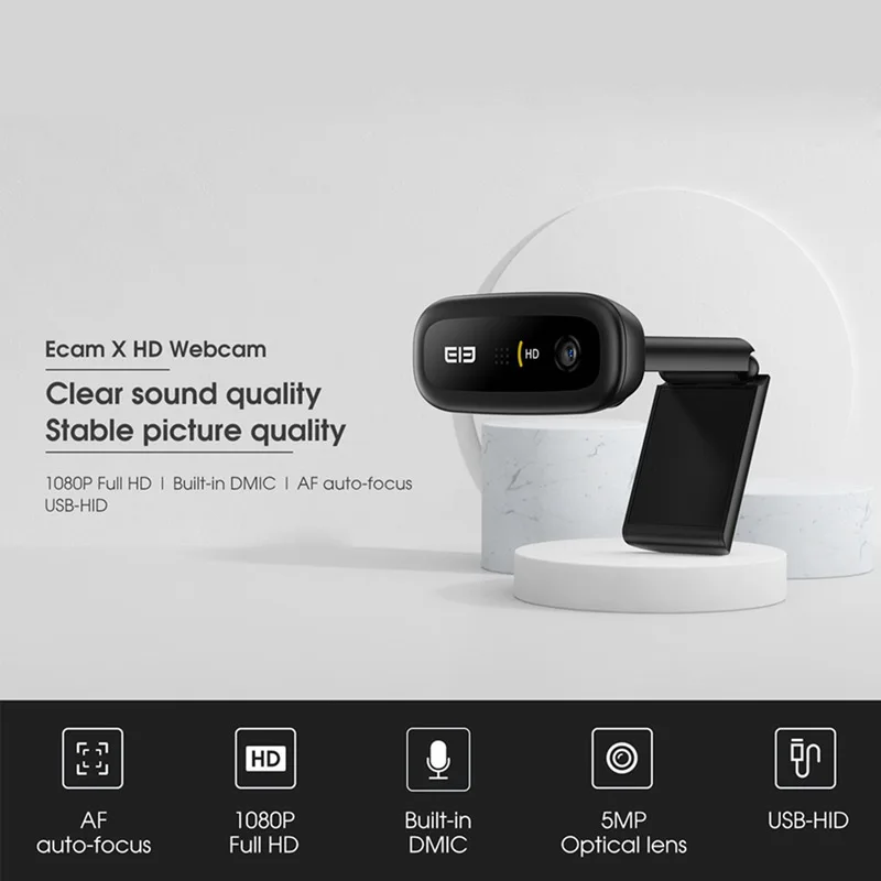 Elephone Ecam x 1080P камера HD веб 5 0 мегапикселей автофокусом для ПК ноутбука планшета ТВ