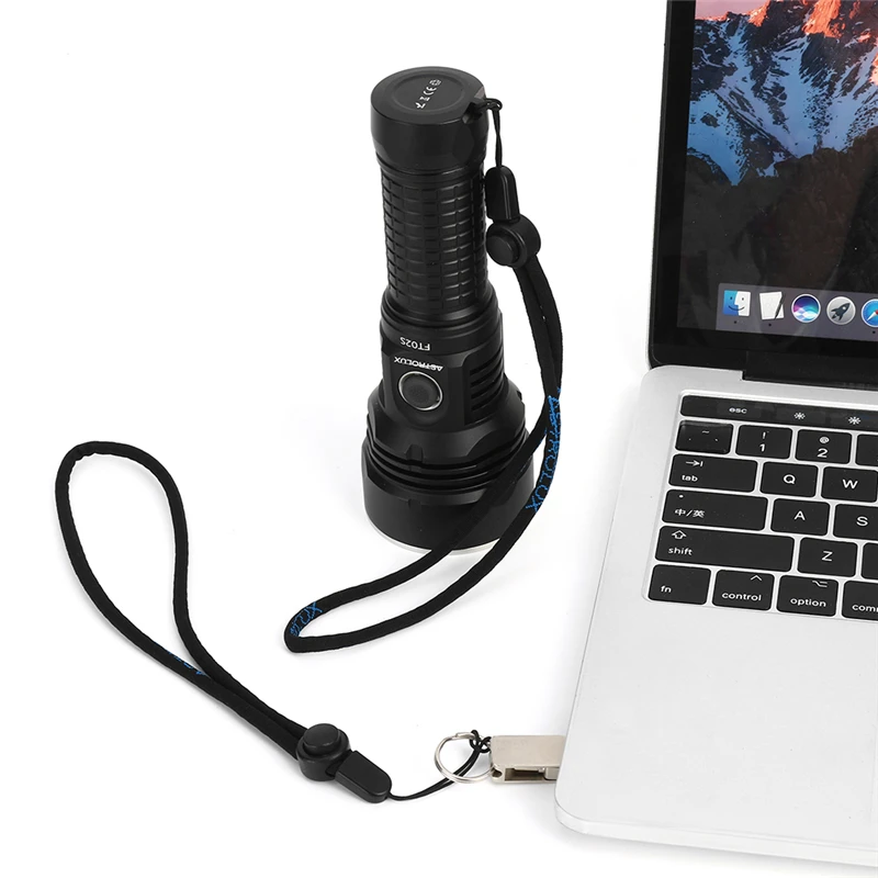 

1Pc Astrolux 9.4 Inch Long Size Durable Nylon Flashlight Lanyard With Adjustable Button Hand Strap For LED Torch