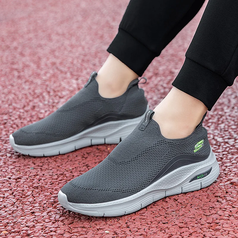 Кроссовки носки мужские легкие светильник ные дышащие для спортзала прогулок