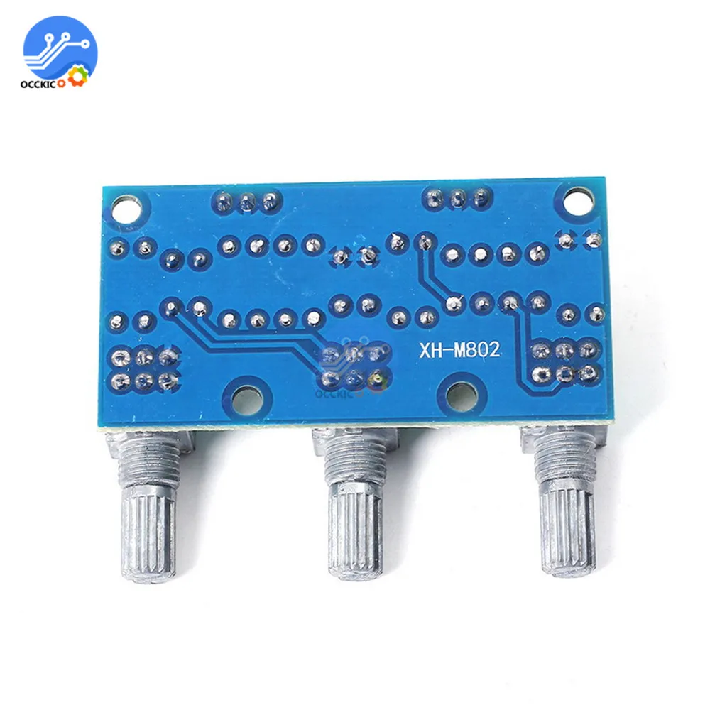 XH M802 Плата усилителя высоких и низких смеситель напряжения тональная плата объем