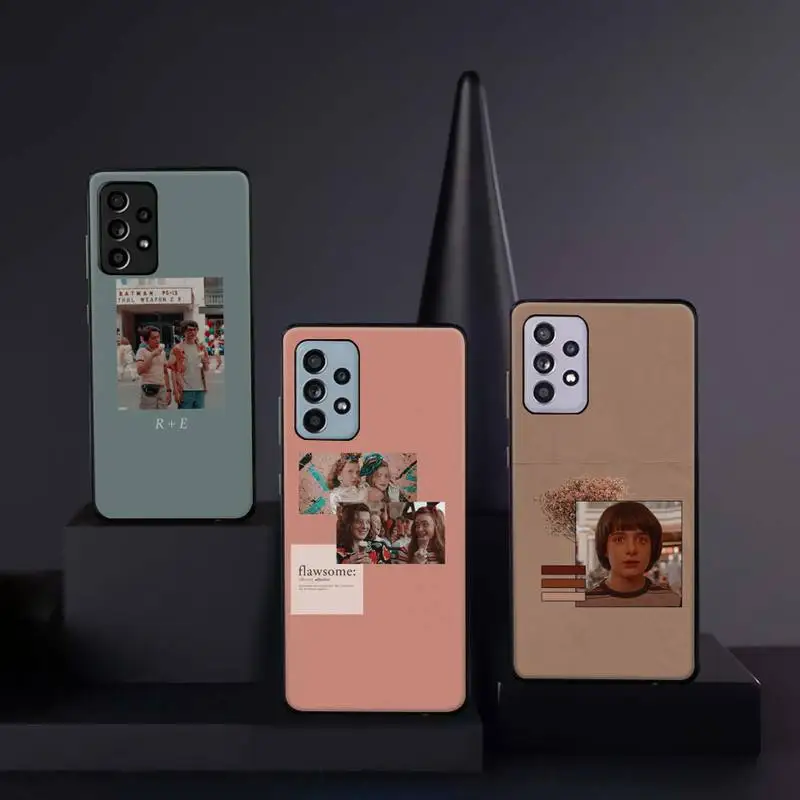 

Stranger Things TV series Aesthetics Phone Case For Samsung galaxy A S note 10 12 20 32 40 50 51 52 70 71 72 21 fe s ultra plus