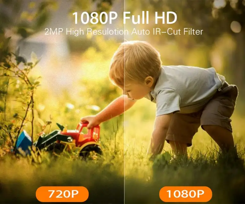 1080P Wi-Fi беспроводная ip-камера белого цвета с инфракрасным ночным видением, водонепроницаемая наружная камера видеонаблюдения для домашней безопасности IR Surveilance