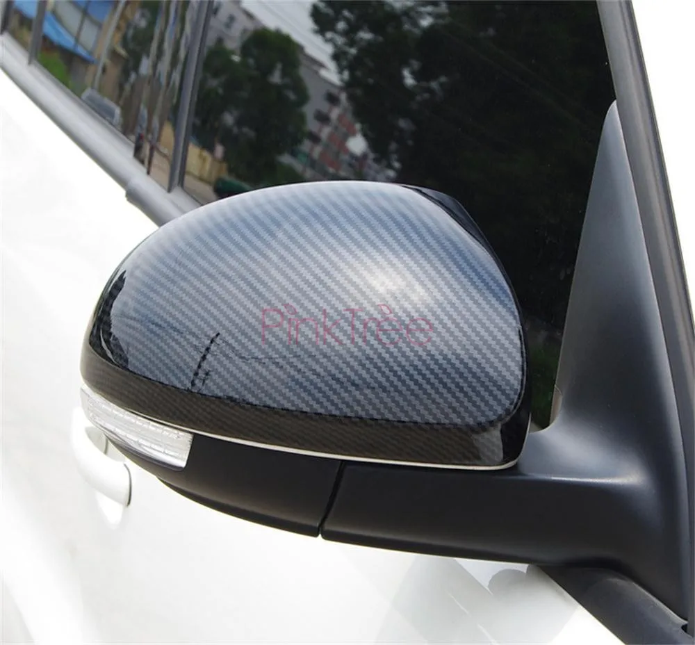 Чехол для бокового зеркала серебристого цвета 2010 2011 2012 2013 2014 2015 Volkswagen VW Tiguan