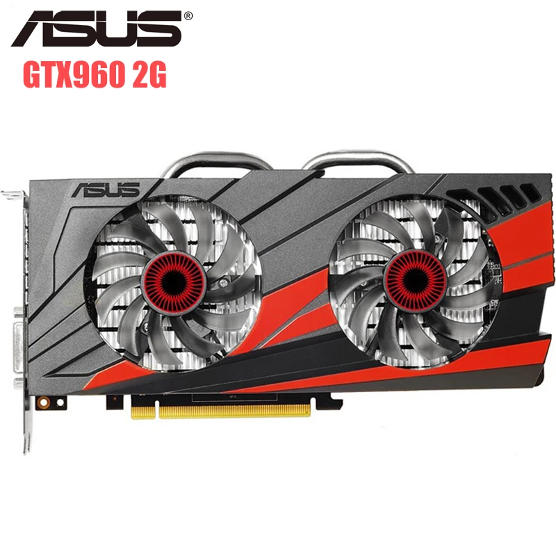 

Used ASUS GTX 960 2GB Graphics Cards 128Bit GDDR5 Video Card Geforce GTX960 2G Support DVI / HDMI / DP