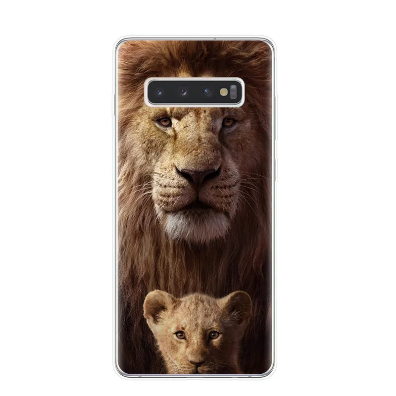 T6822 Роскошный чехол для телефона Lion King nala simba timon для samsung Galaxy S10 S9 S8 Plus S6 S7 Edge S10E Lite 5G Мягкий ТПУ чехол Капа Etui - Цвет: T6822