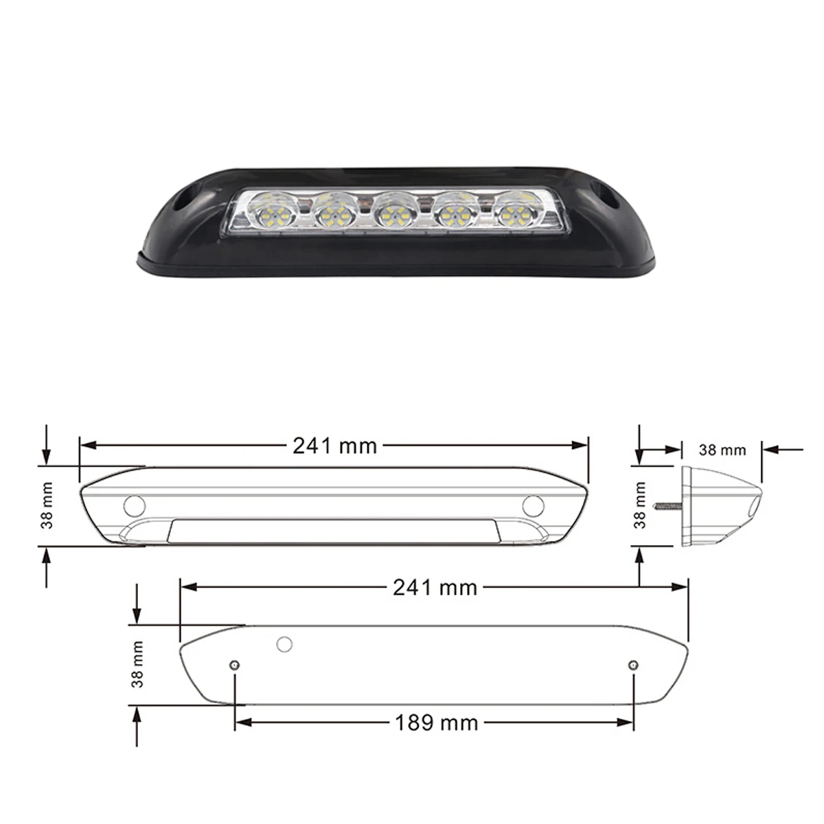 Светильник водонепроницаемые лампы для дома на колесах 12 В 24 8 Вт | Автомобили и
