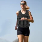 Регулируемый утяжеленный жилет, песочный жилет, спортивный Боксерский Тренировочный жилет для эффективных тренировок, аксессуары для работы