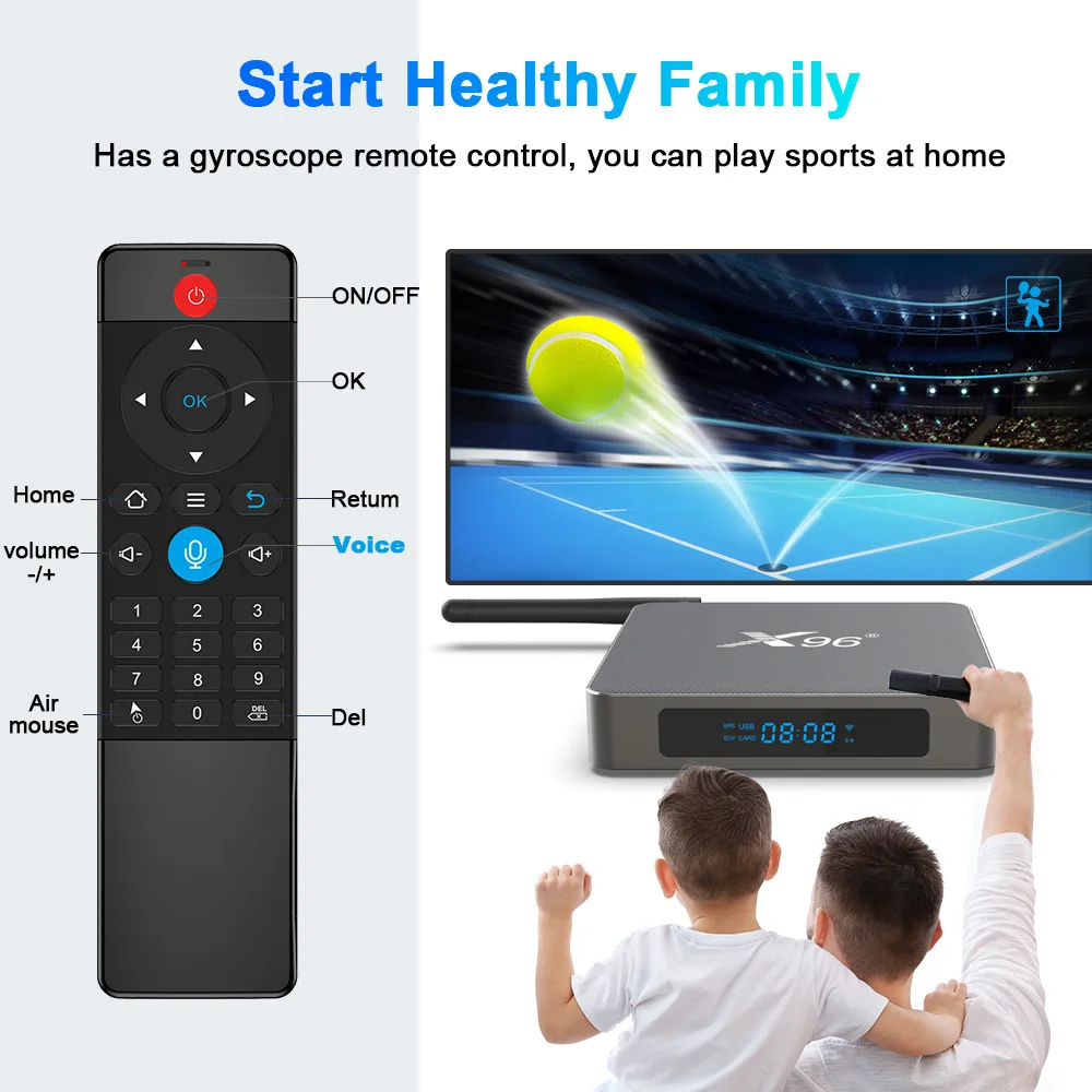 X92 S912 X96 TV BOX Android TV BOX 3 g/WiFi 32 g images - 6