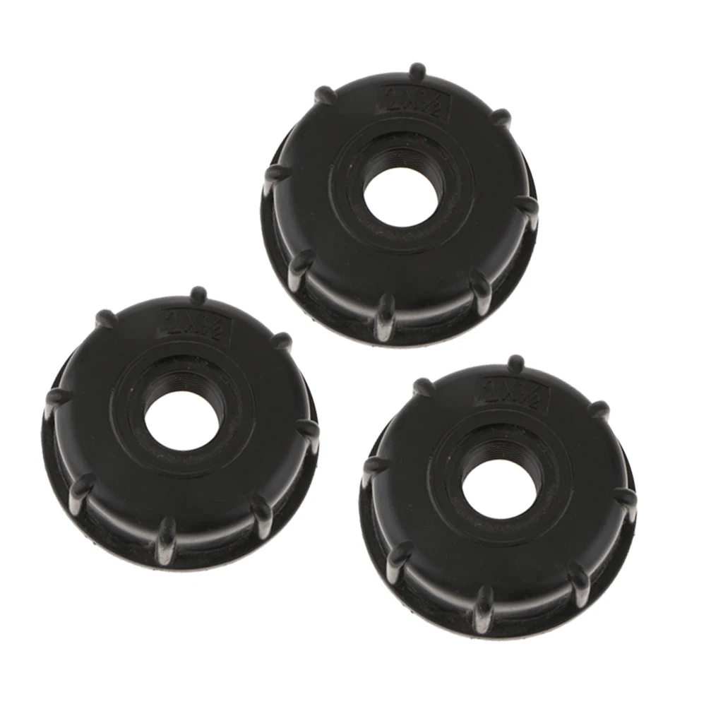 

3 шт. 1000L IBC тотализатор Клапан В комплект поставки входит адаптер IBC контейнер-цистерна штуцера шланга, 2 дюйма грубой до 1/2 дюймовой внутренн...