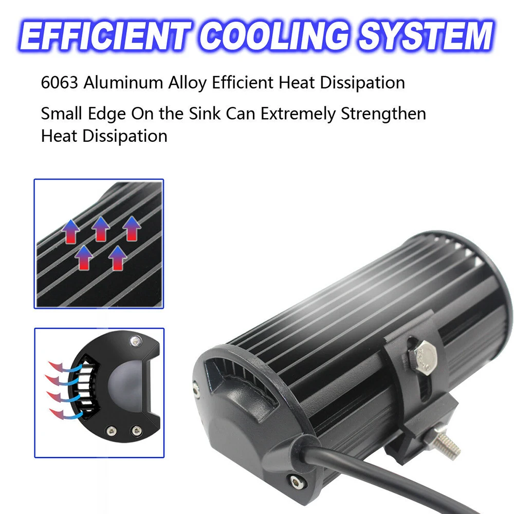 7 дюймов 400 Вт внедорожный светодиодный светильник Бар для автомобилей