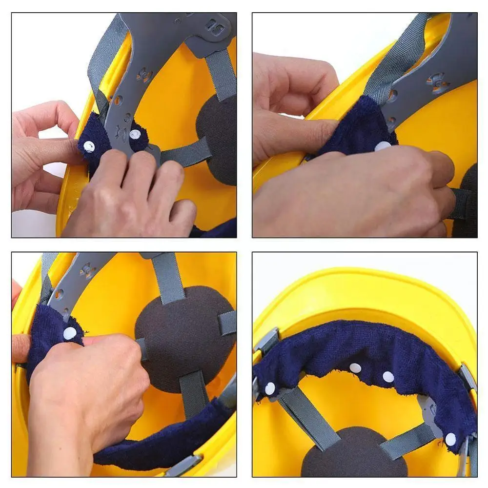 1/2 / 4 шт. Удобная твердая шапка сменная повязка на пот защитные аксессуары для