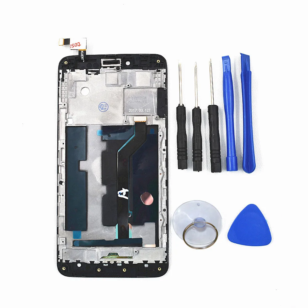 Новый ЖК дисплей сенсорный экран дигитайзер Замена для zte Zmax Pro Z981|Экраны