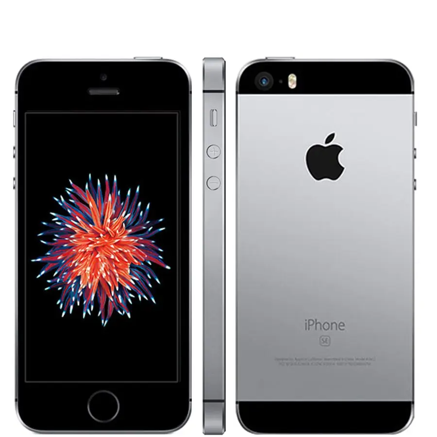 Разблокированный смартфон Apple iPhone SE 12 МП 4 дюйма сканер отпечатков пальцев