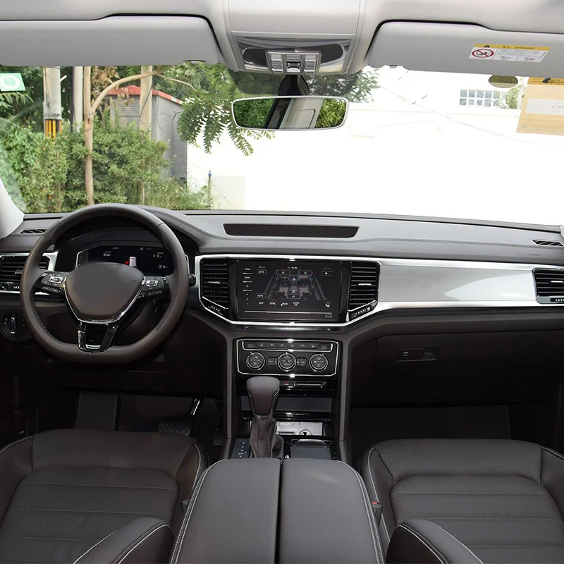 car qi wireless charging phone charger wireless mobile charger fast charging plate accessories for vw teramont 2017 2018 10w free global shipping