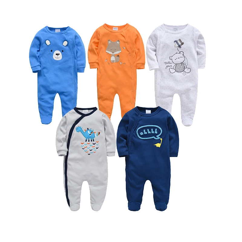 Honeyzone/детская одежда для маленьких мальчиков Onesie Recien Nacido комбинезон с длинными