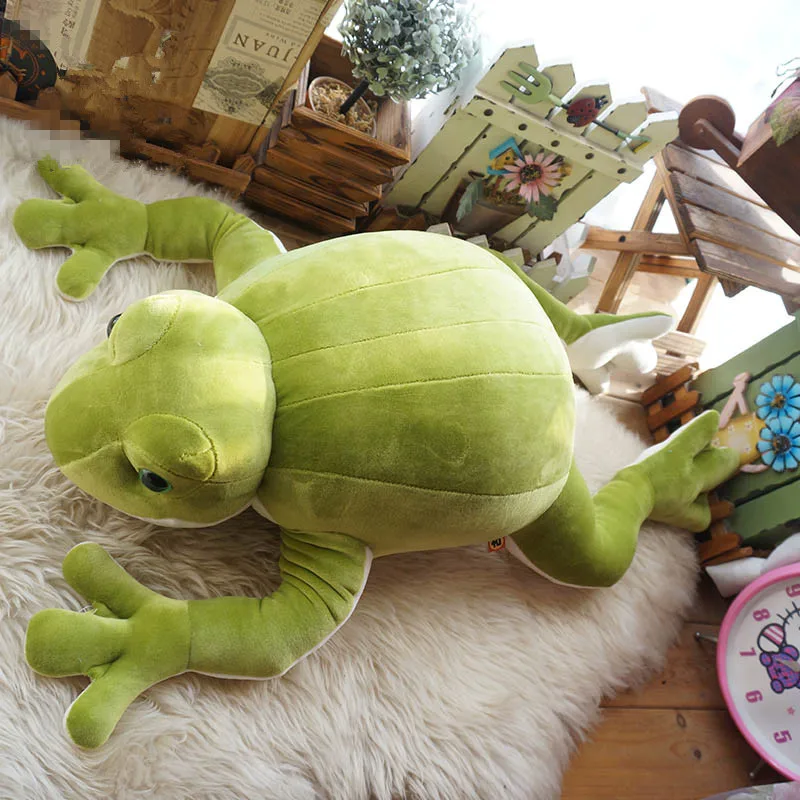 Dorimytrader Новая симпатичная мягкая 70cm большая животная игрушка лягушки 28 ''