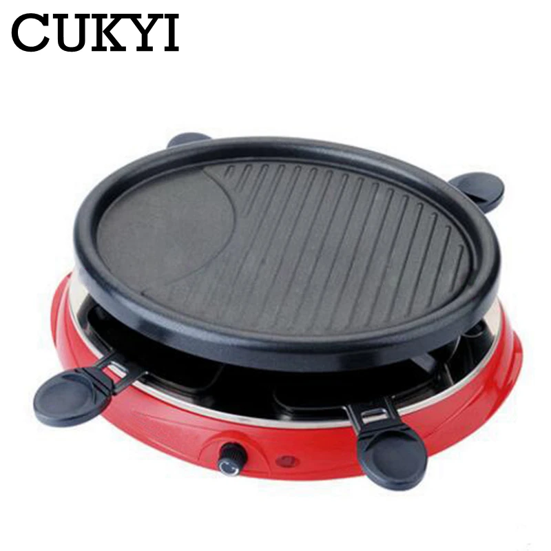 CUKYI бытовые электрические грили и противни для барбекю тарелка бездымного гриля