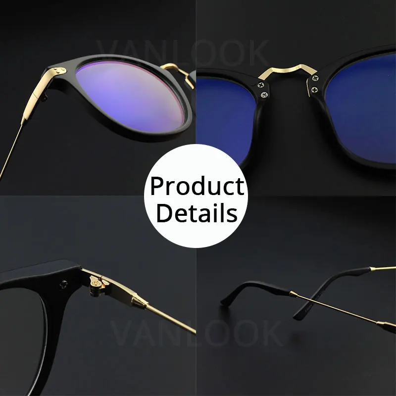 Очки для работы за компьютером женщин и мужчин прозрачные очки модная оправа